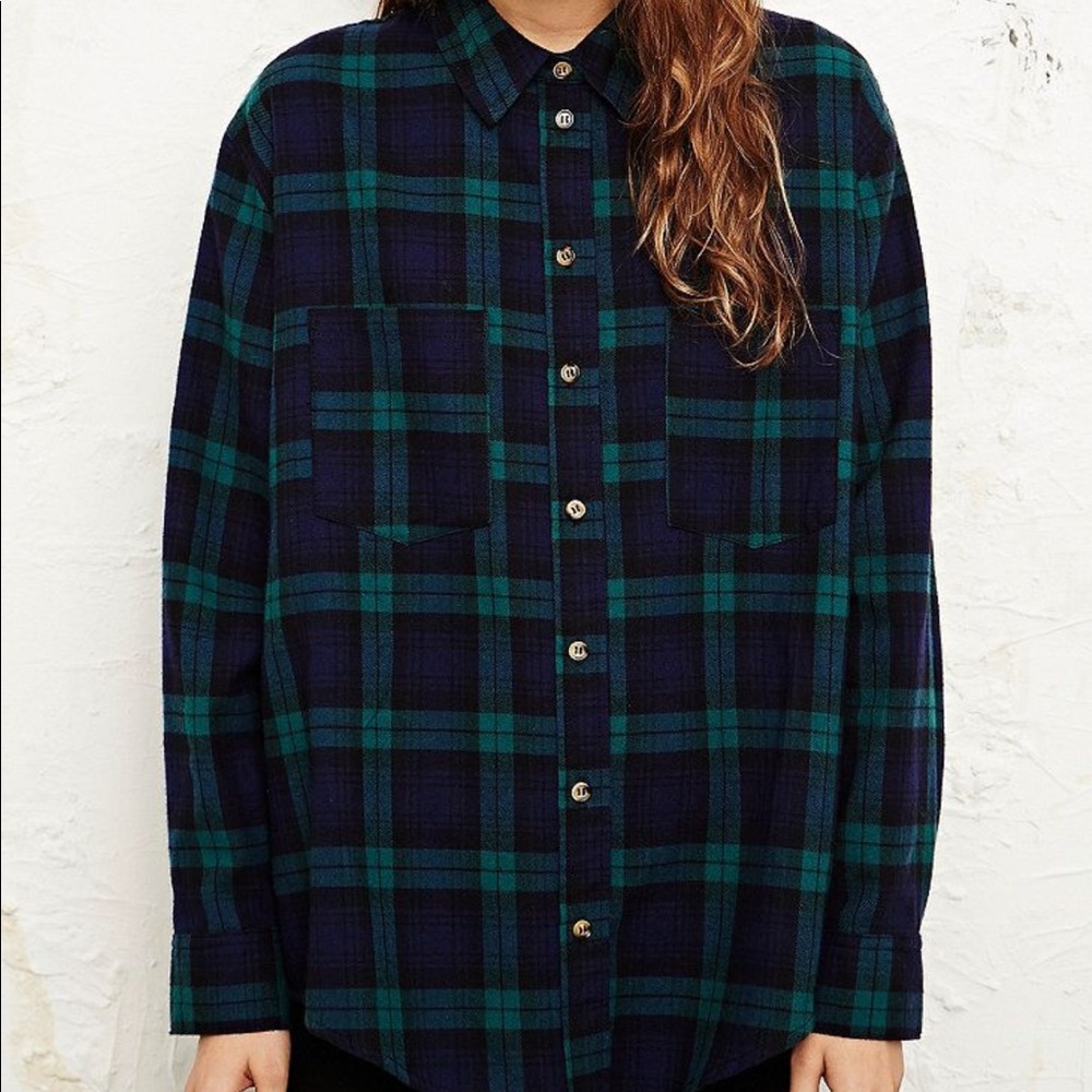 Urban Outfitters BDG plaid button down flannel